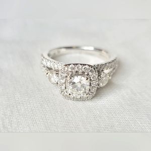 14k Solid Gold 2.75 Ct Natural Diamond Engagement Ring !!!